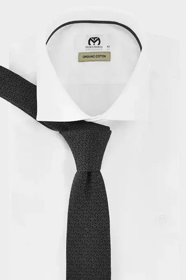 ΓΡΑΒΑΤΑ HUGO - 001 ΜΑΥΡΟ